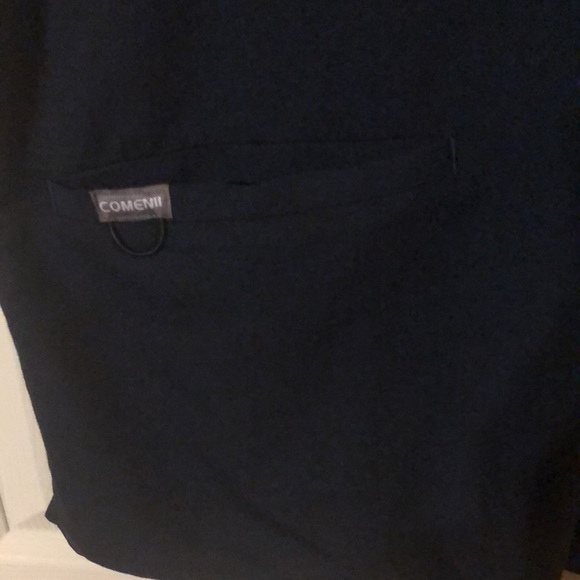 Comenii scrubs large new dark charcoal almost black - Picture 2 of 5